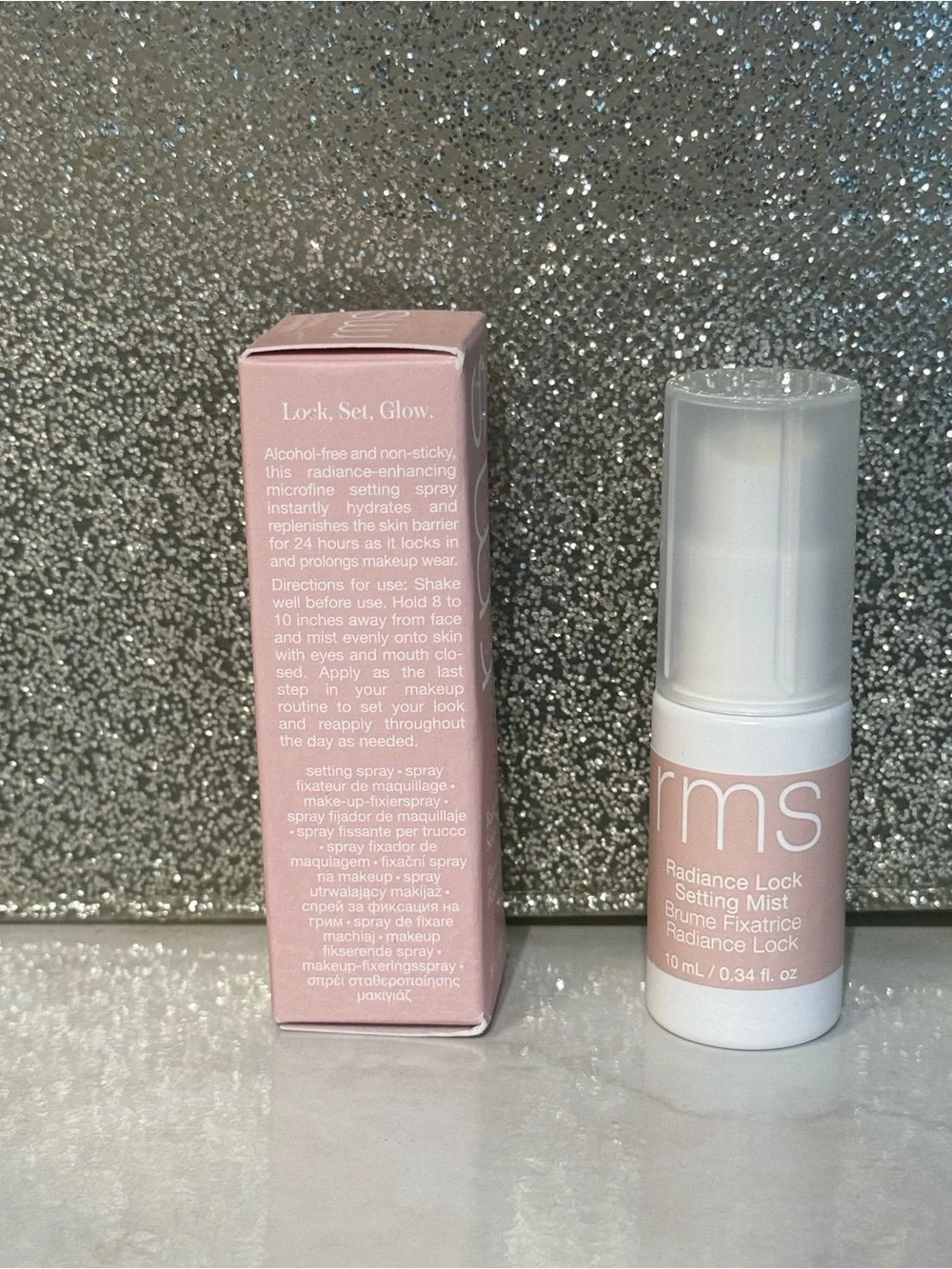 5 for $25 item 🌺 Mini RMS Beauty Radiance Lock Setting Mist